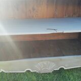 Low sideboard Louis XV patinated