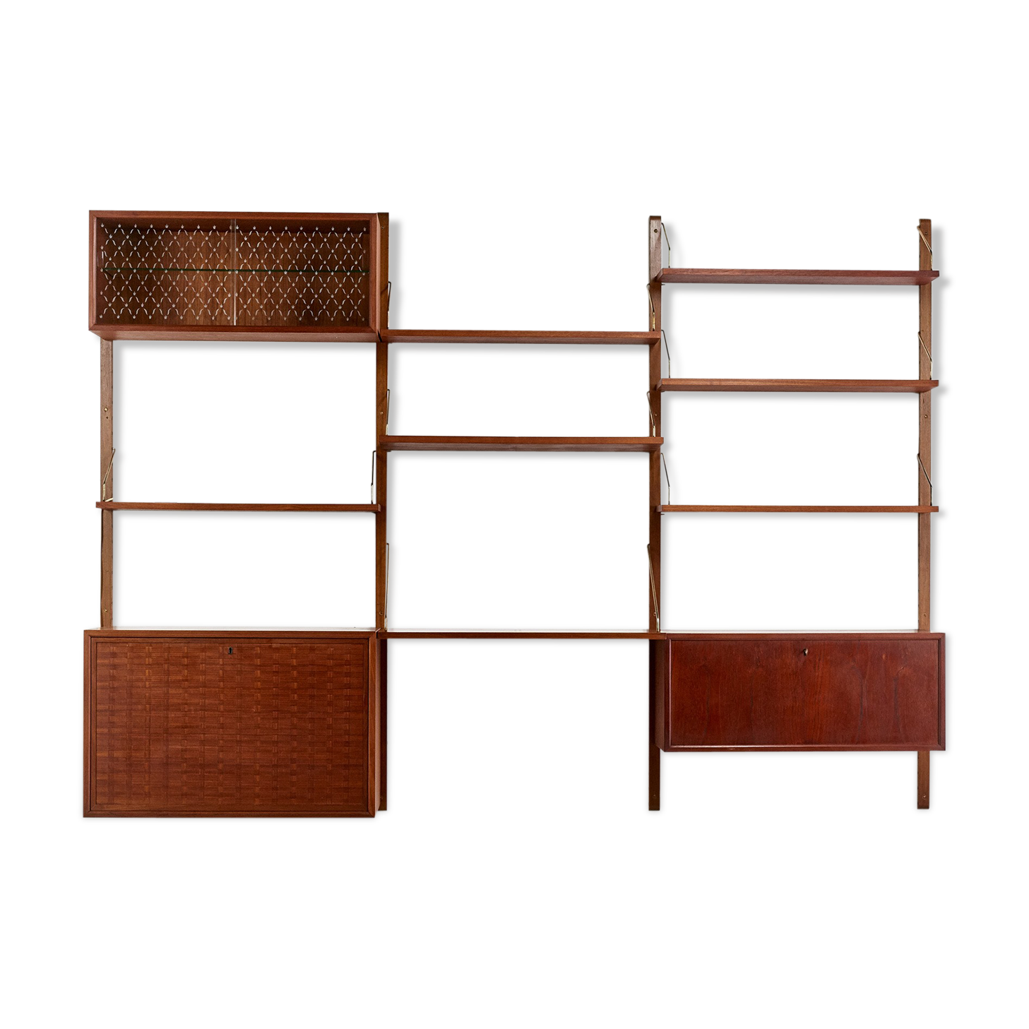 Poul Cadovius for Cado, "Royal System" wall unit, Denmark 1950