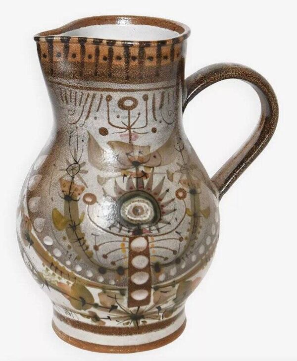 Pichet en céramique André L'Helguen pour Keraluc Quimper