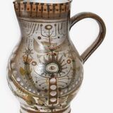 Ceramic jug by André L'Helguen for Keraluc Quimper