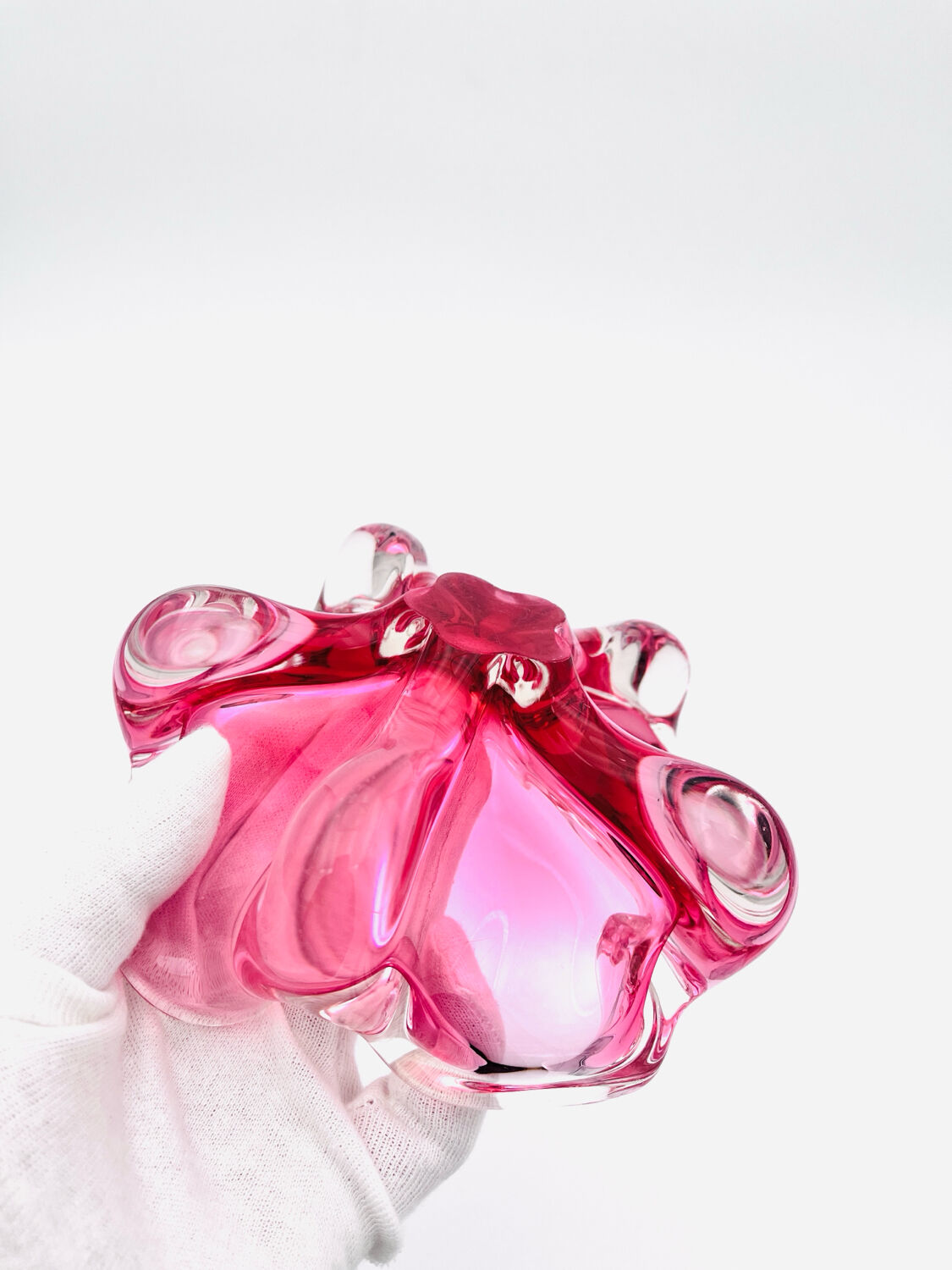 "Fleur" Mid-Century Coupe in Bohemian Crystal – Josef Hospodka - 1960