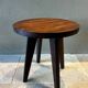 Side table with tapered legs