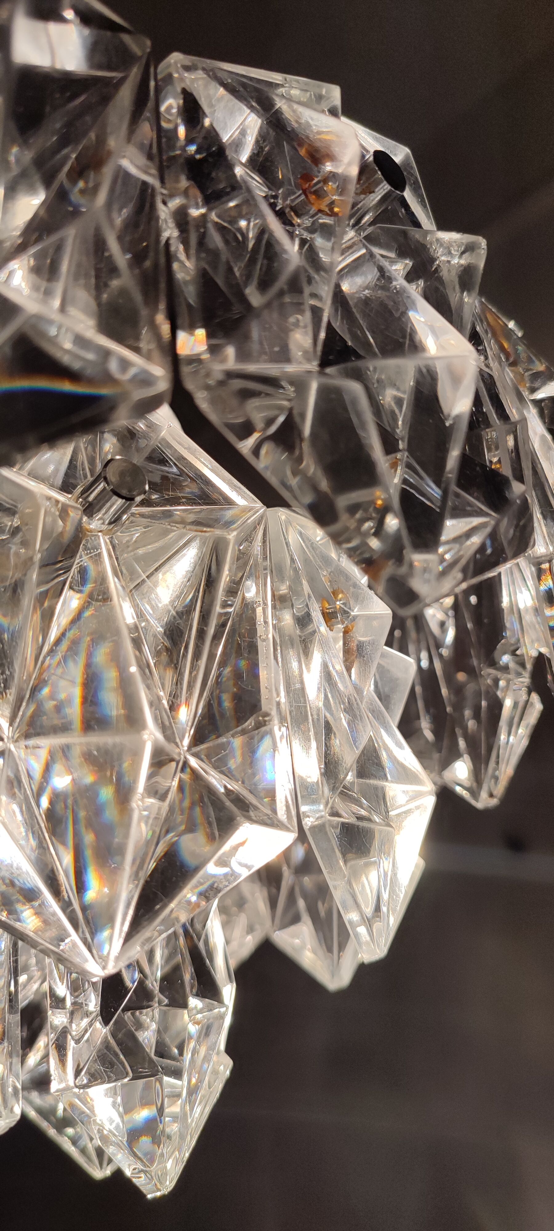 Ceiling lamp "Kinkeldey". Germany 1970s.