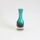 Vase vert de Tamara Aladin pour Riihimaën Lasi, Finlande 1970