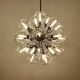 Chromed 1970s Sputnik Chandelier by Motoko Ishii for Staff