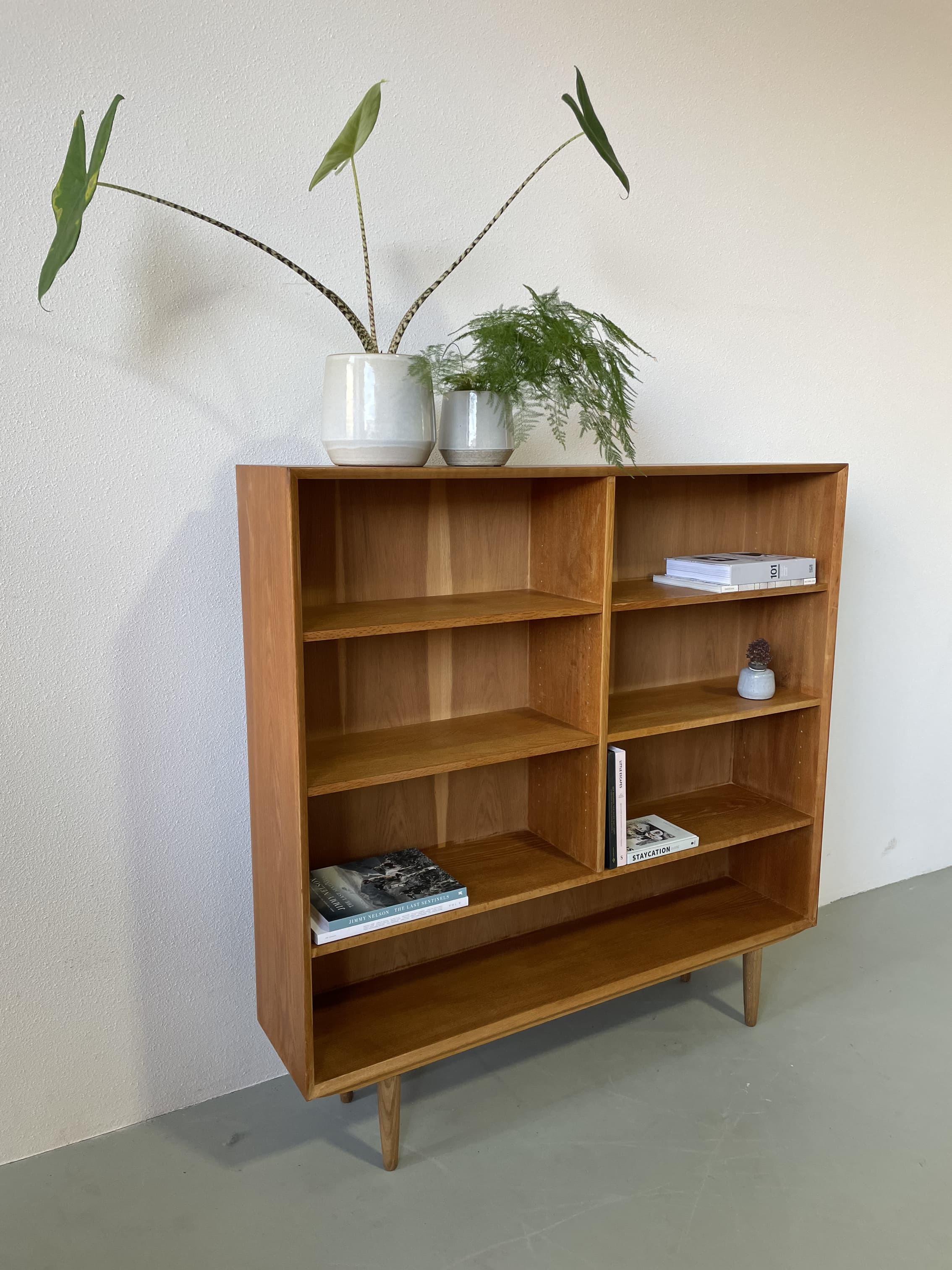 Bibliothèque danoise chêne