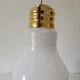 Opaline suspension in the shape of an eagle
