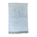 tapis Béni Ouarain blanc Shaggy 105x165 cm