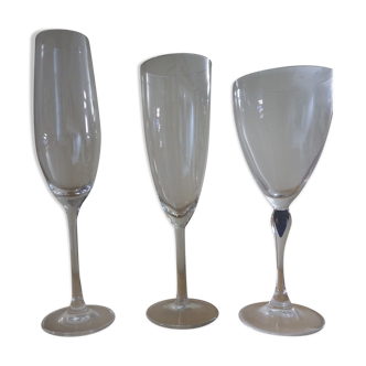 15 verres et flutes