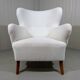 Boucle armchair lounge chair Sweden, 1950’s