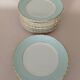 Set of 12 flat plates Orchies Nord "Callisto"
