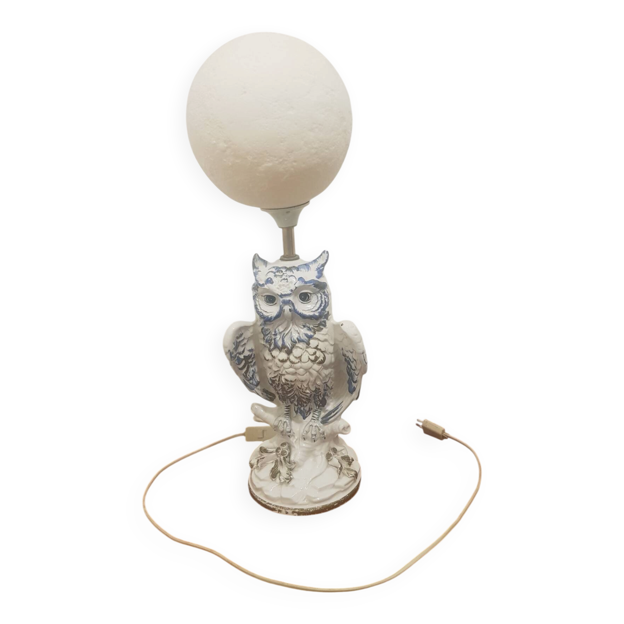 Great vintage owl lamp