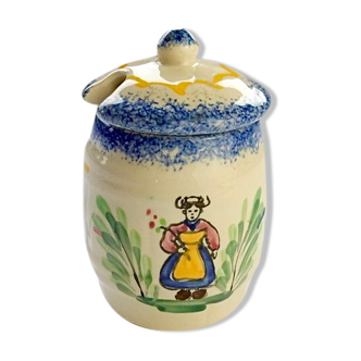 Small jar of mustard or spices - Nantes