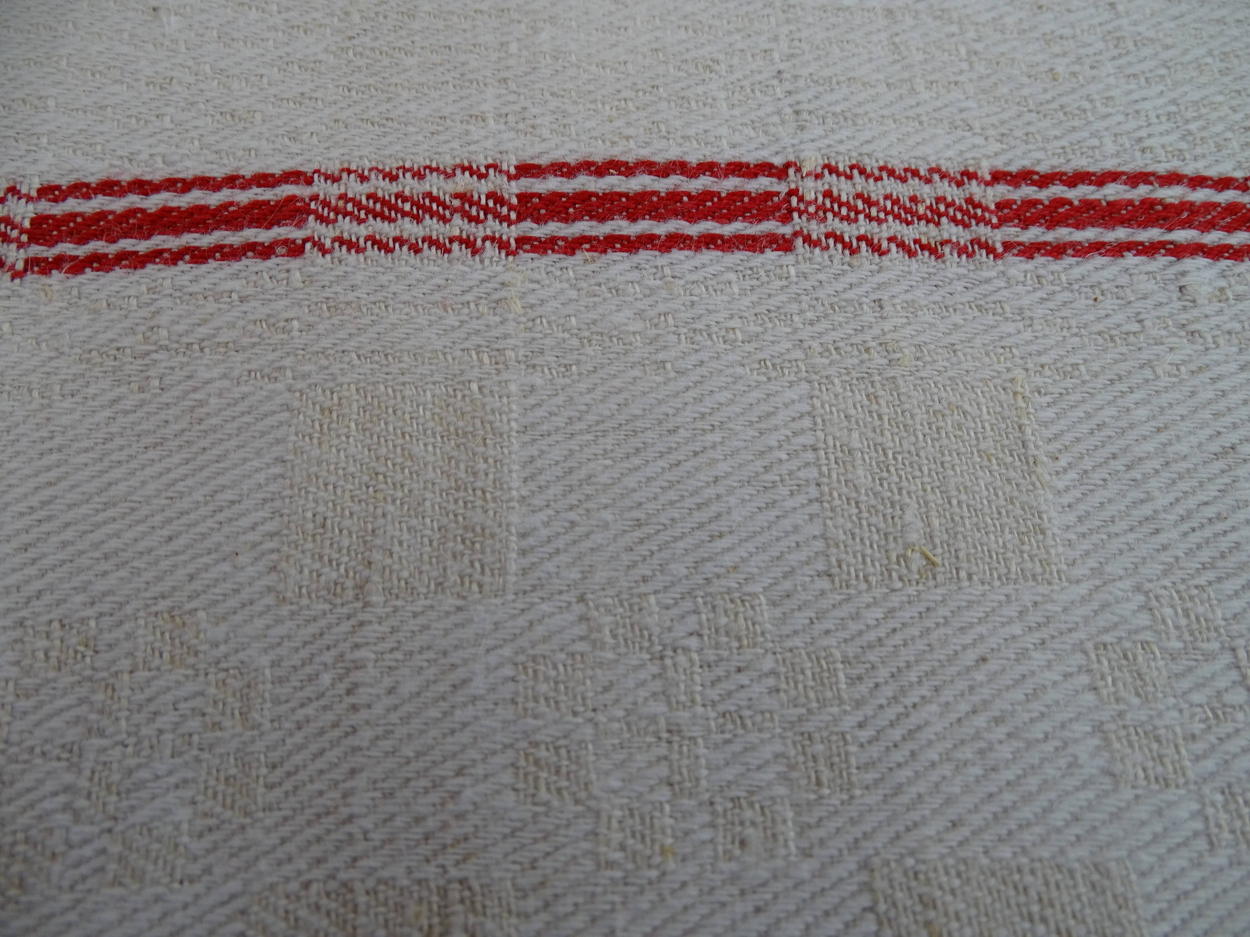 Lot of 7 flax flax towels monogrammed monogrammed DL