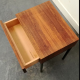Bedside table in rosewood 1950s