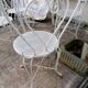 Salon jardin fer forgé