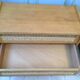 Vintage rattan dresser