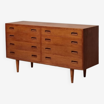 Scandinavian chest of drawers by Carlo Jensen - Hundevad & Co. - Oak - Ca 1960