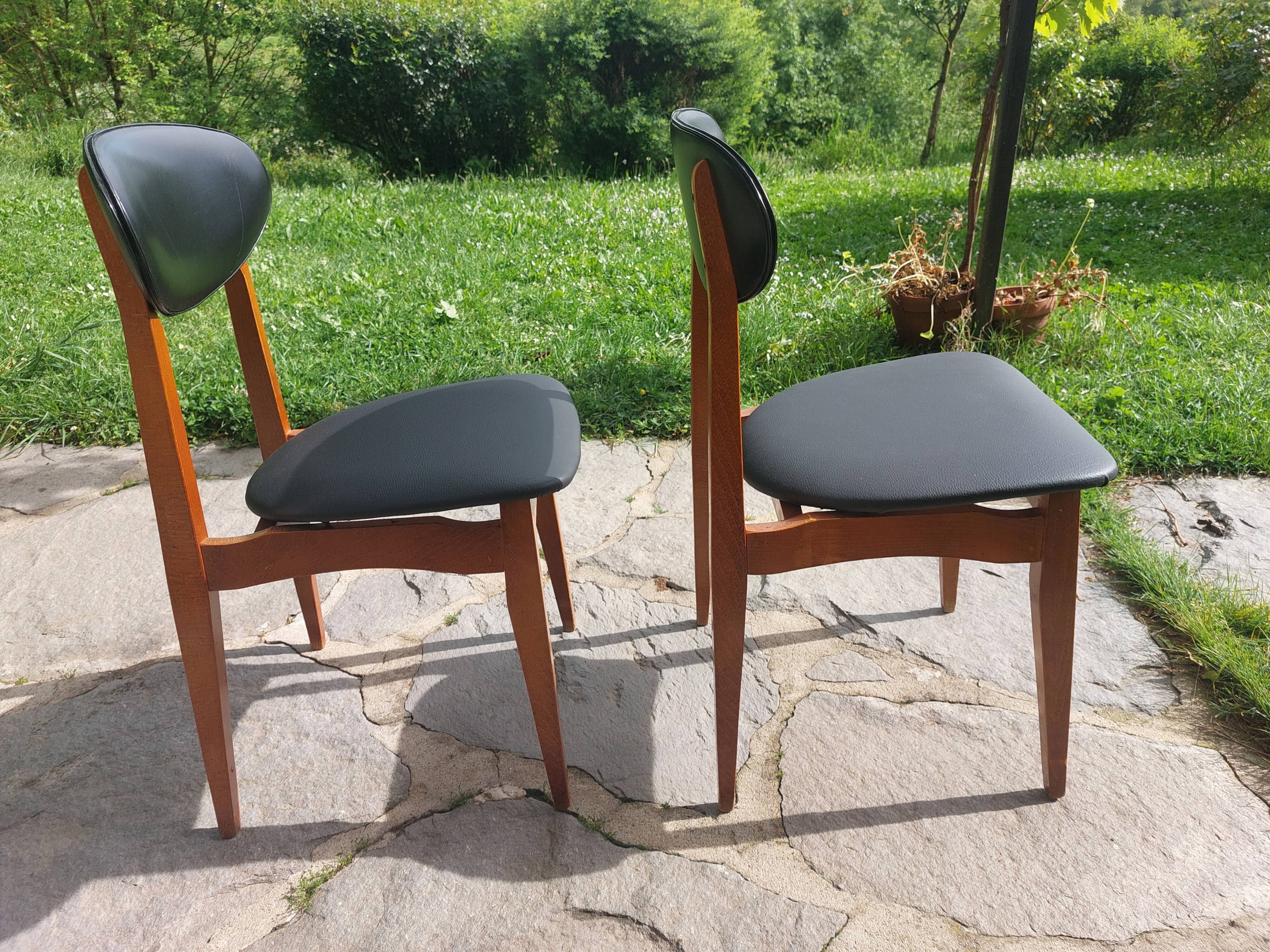pair of Scandinavian chairs, unicorn style