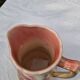 Antique Barbotine Pitcher from the Saint Clément Factory, Heron Decor