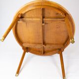 Dining table in oak of danish design from the 1960s.