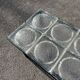 Table basse moderniste carreaux de verre Saint Gobain