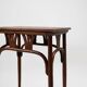 J. & J. Kohn art nouveau side table in bentwood, Austria ca. 1910