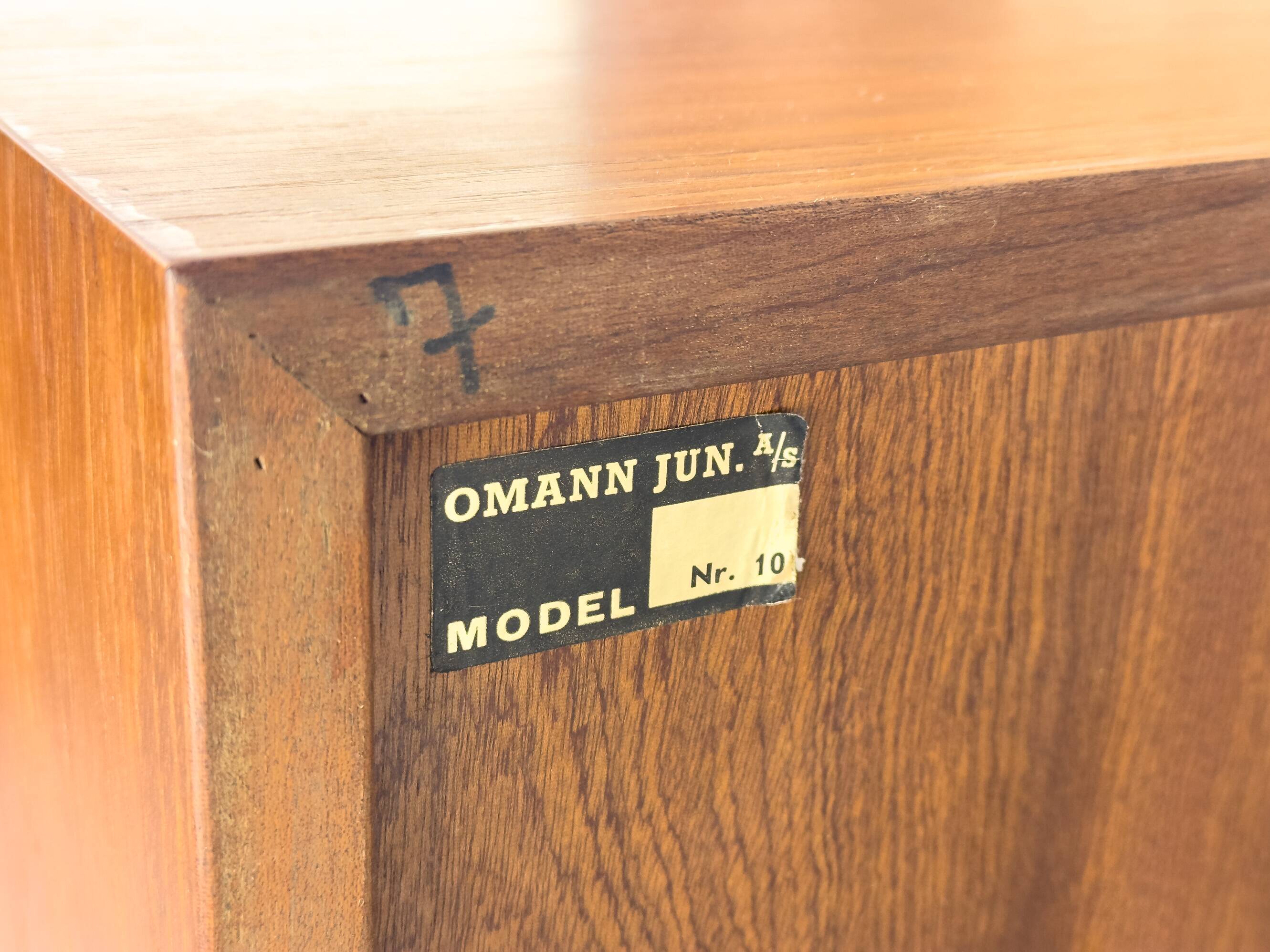 Vitrine Omann Jun, 1960s
