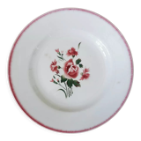 Vintage Digoin dish / Floral bouquet