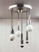 Space age waterfall pendant light