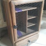Oak country wall cabinet