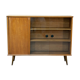 Console with sliding doors
