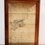 Wooden wall display case