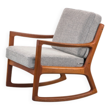 Senator Rocking Chair in Teak by Ole Wanscher for Cado, 1974