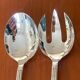 Christofle Aria salad servers, serving cutlery