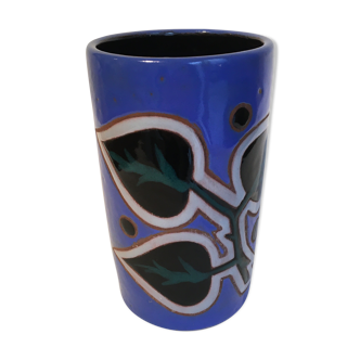 Foliage-patterned vase by Jean Picart
