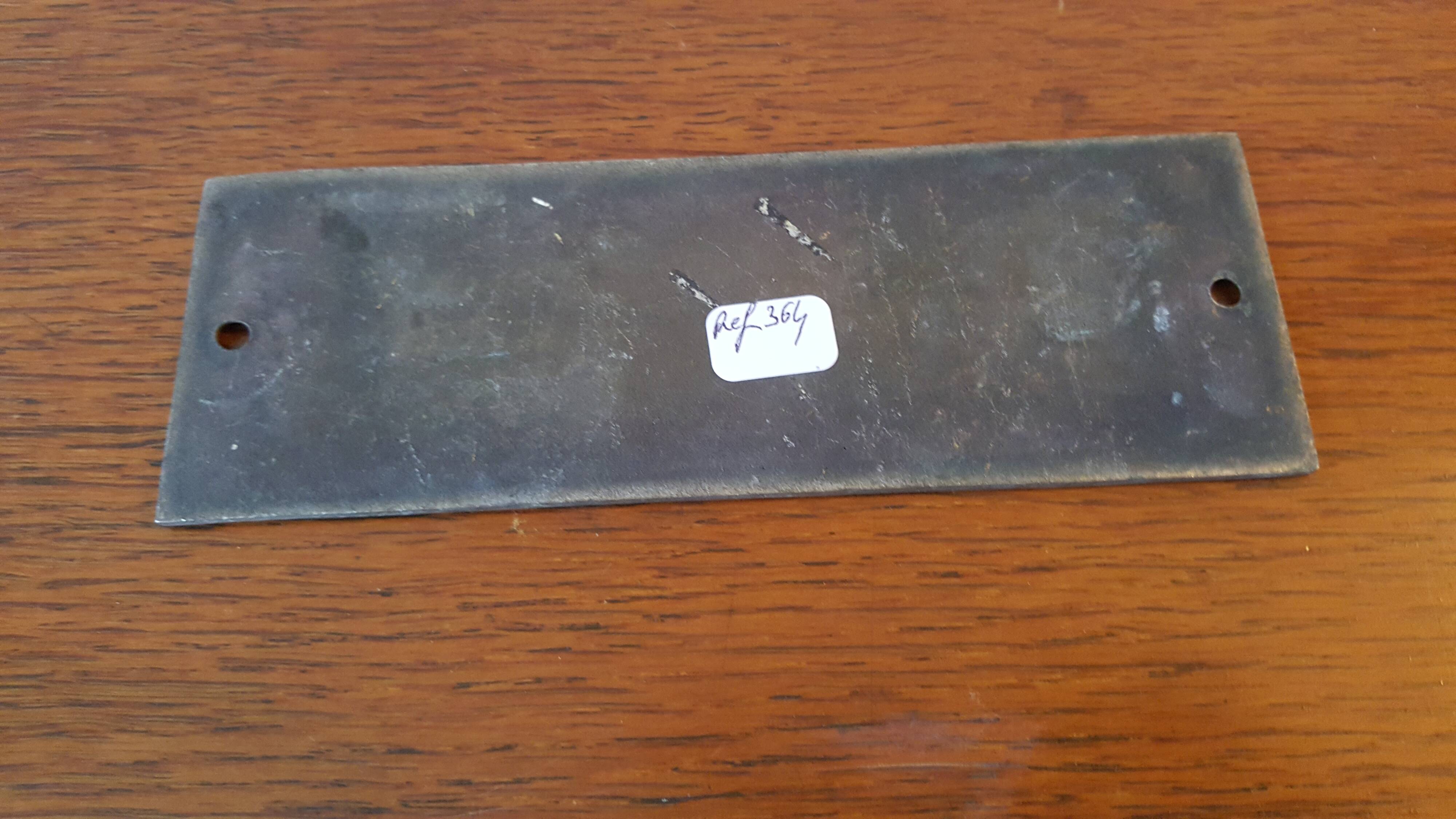 Plaque métallique signalétique chauffage eau chaude eau chaude froide hôtellerie