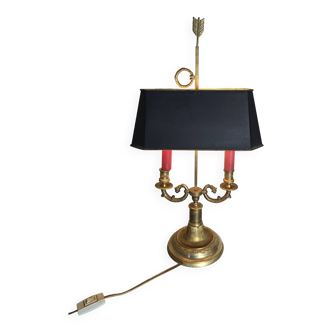 Lampe bouillotte style empire en bronze milieu XXème