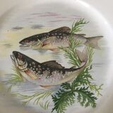 12 Digoin plates - Sarreguemines