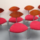 Ensemble de 6 chaises de salle à manger des années 1980