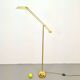 Brass Balance Reading Floor Lamp from Sölken Leuchten, 1980s