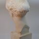 Female bust in plaster – antique style sculpture – classic head 50 cm