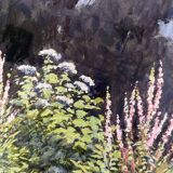 Painting Paul Monnier (1907-1982) Velars banks of the Ouche (21) Burgundy