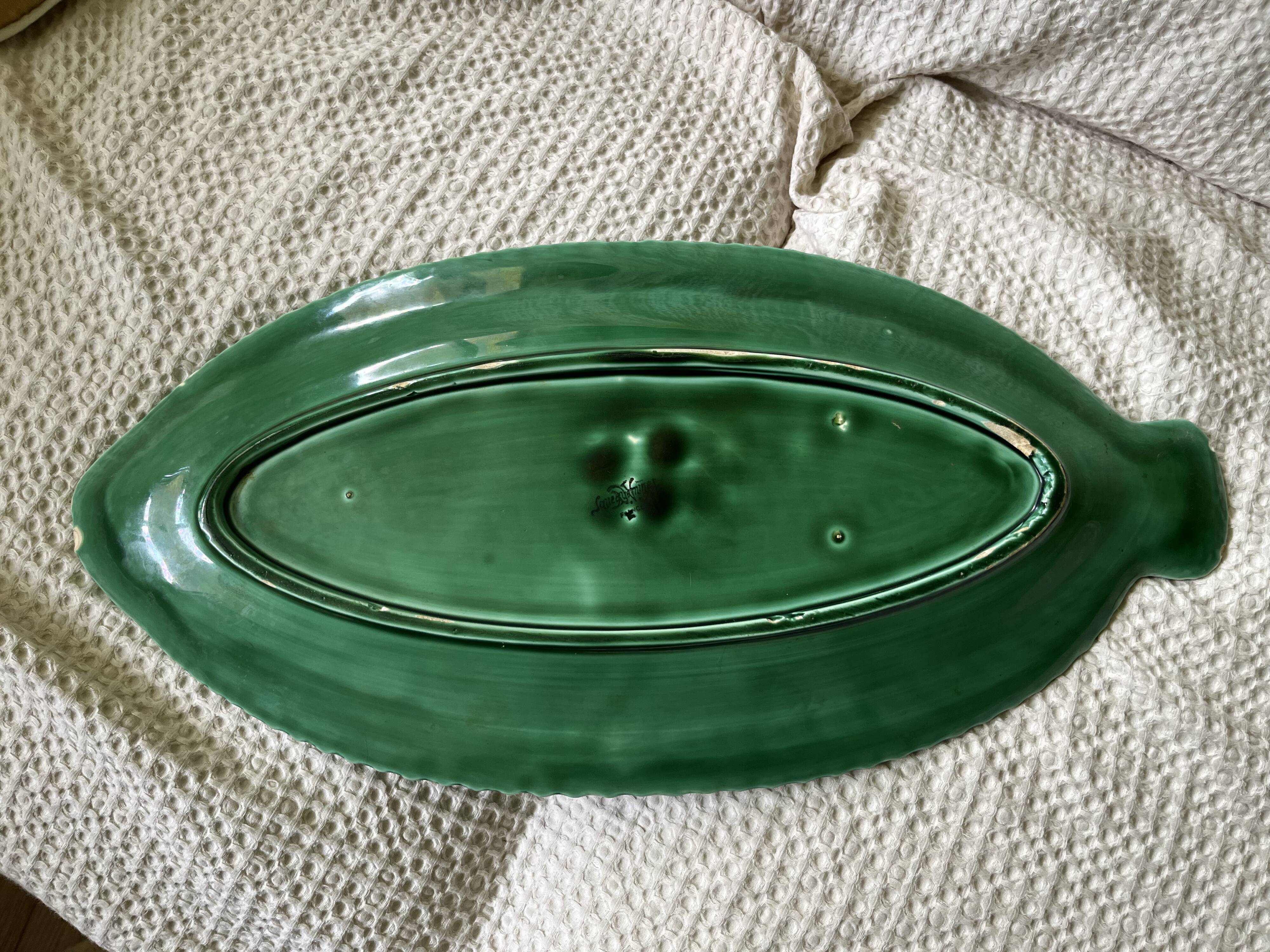 Plat vert poisson Sarreguemines