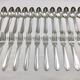 24 cutlery in silver metal