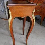 Harness in veneer and bronze