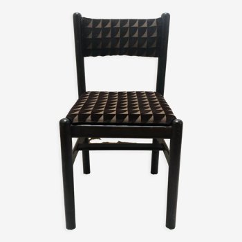 Chair 70's J.F Wall prestige brown