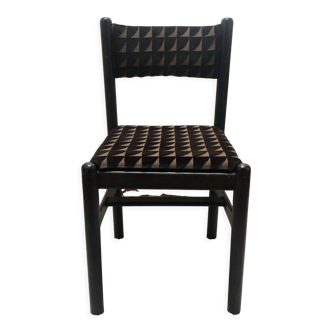 70's JF brown prestige wall chair