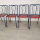 Bistro metal chairs Tolix