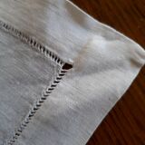 Old linen tablecloth